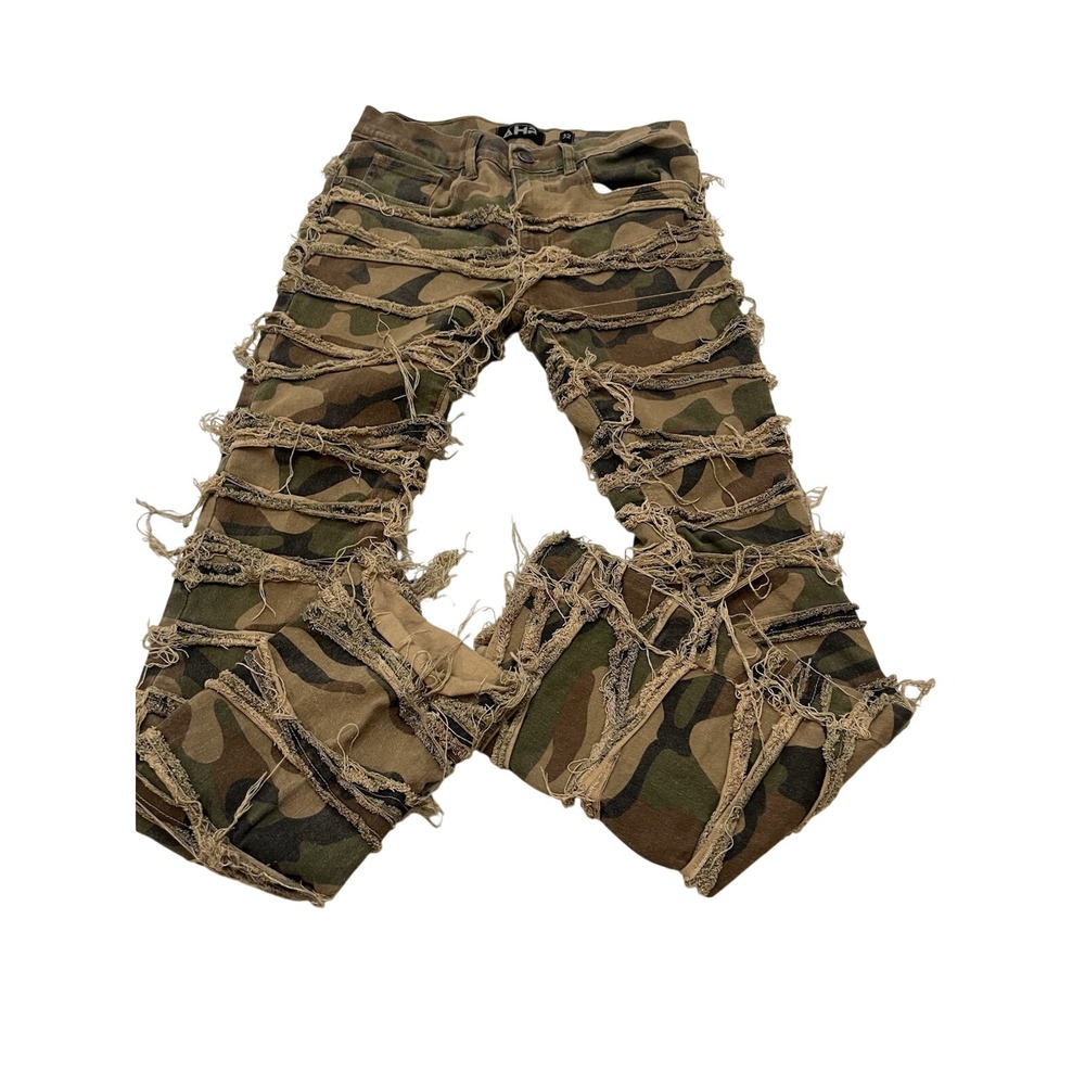 Men's Another hype Piece Camo Denim Jeans 32